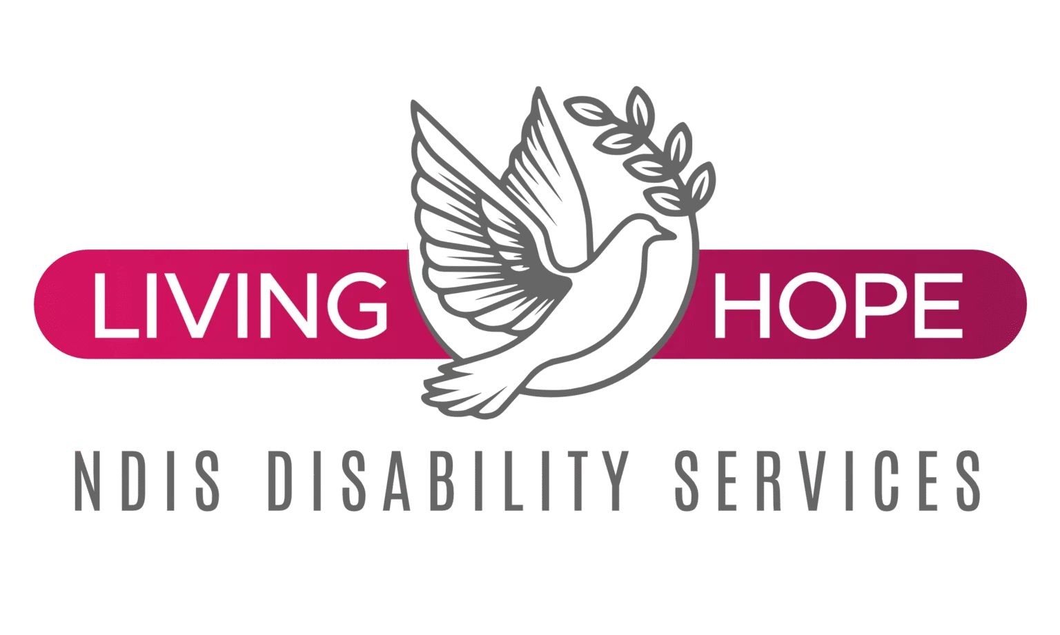 NDIS Living Hope Logo - Registered NDIS Provider Perth